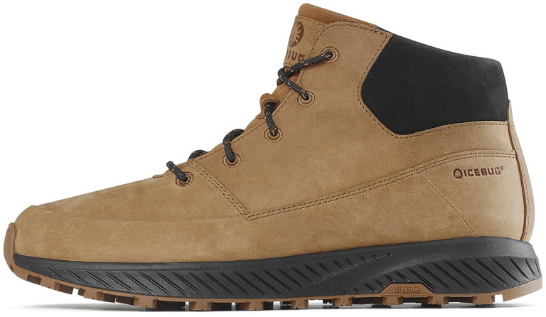 Icebug Alltag-Travelschuhe Larvik Biosole (wasserabweisendes Leder-Obermaterial) braun Herren